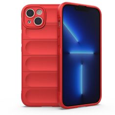 HURTEL Magic Shield etui, iPhone 14 Plus, rdeče barve