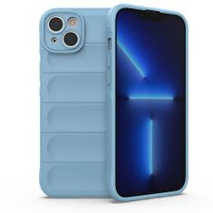 HURTEL Magic Shield etui, iPhone 14 Plus, svetlo modra