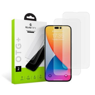 GlasTIFY OTG+, 2 kaljeni stekli, iPhone 14 Pro