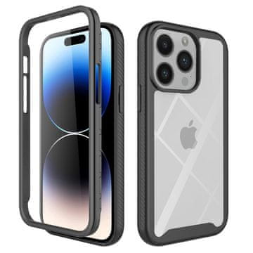 Techsuit Techsuit Defense360 Pro + Zaščitna folija, iPhone 14 Pro, črna