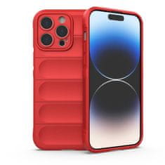 HURTEL Magic Shield etui, iPhone 14 Pro Max, rdeče barve