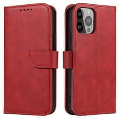 HURTEL Magnet Case, iPhone 15, rdeča