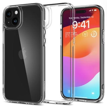 Spigen Spigen Ultra hybrid ovitek za mobilni telefon, iPhone 15 Plus, prozoren