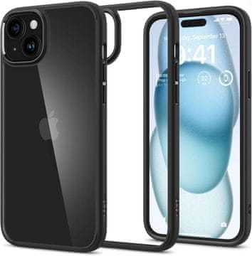 Spigen Spigen Ultra hybrid ovitek za mobilni telefon, iPhone 15, črn