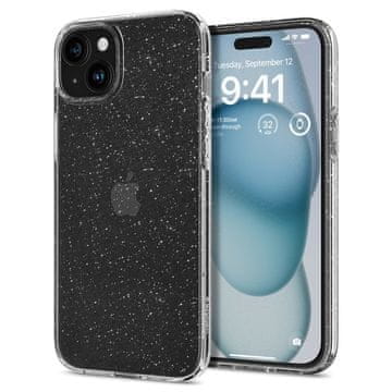 Spigen Spigen Liquid Crystal ovitek za mobilni telefon, iPhone 15, Glitter Crystal