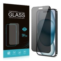 OEM Privacy 5D Zaščitno kaljeno steklo, iPhone 15 Plus