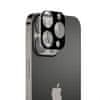 Techsuit steklo za objektiv kamere, iPhone 15 Pro Max, črno