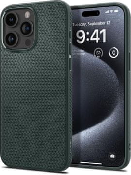 Spigen Spigen Liquid Air, iPhone 15 Pro, zelena
