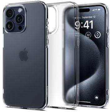 Spigen Spigen Ultra hybrid ovitek za mobilni telefon, iPhone 15 Pro, frost clear
