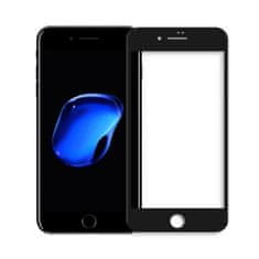 IPhone 7 PLUS, 8 PLUS, 5D Zaščitno kaljeno steklo, črno
