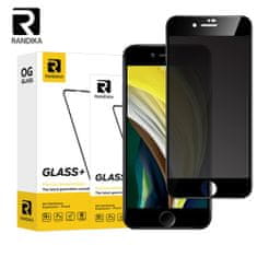 OEM Privacy 5D Zaščitno kaljeno steklo, iPhone 7 / 8 / SE 2020