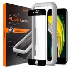 Spigen Spigen Full Cover Glass ALM FC Zaščitno kaljeno steklo, iPhone 7 / 8 / SE 2020, črno