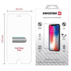 SWISSTEN Swissten 2,5D Zaščitno kaljeno steklo, iPhone SE 2020