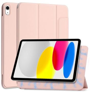 Tech-protect Tech-Protect SmartCase Magnetic etui, iPad 10.9 2022, roza