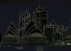 Dino Svetleča sestavljanka Sydney Opera House 1000 kosov