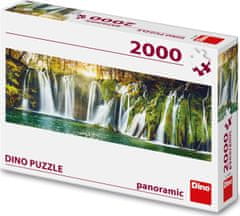 Dino Panoramska sestavljanka Plitviški slapovi 2000 kosov