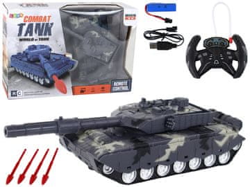 shumee Daljinsko vodeno vojaško vozilo RC Tank Military Moro