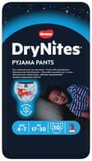 Huggies HUGGIES DryNites plenične hlače za enkratno uporabo za dečke od 4 do 7 let (17-30 kg) 10 kosov