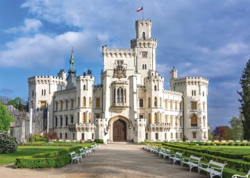 Dino Puzzle Grad Hluboká 1000 kosov