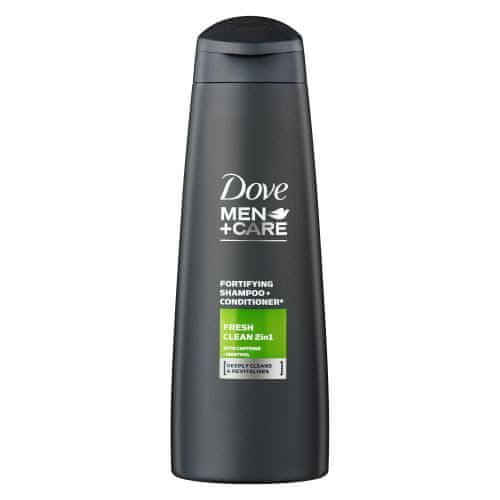 Dove Men + Care Fresh Clean 2in1 osvežilni šampon in balzam 2v1 za moške