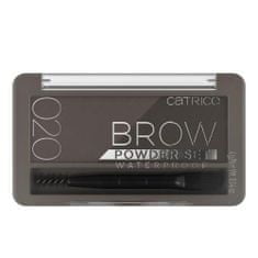 Catrice Brow Powder Set Waterproof paletka za obrvi 4 g Odtenek 020 ash brown