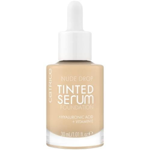 Catrice Nude Drop Tinted Serum Foundation vlažilen in osvetljevalni puder 30 ml