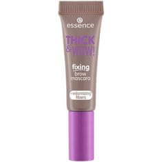Essence Thick & Wow! Fixing Brow Mascara maskara za večji volumen obrvi 6 ml Odtenek 01 caramel blonde