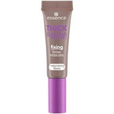 Essence Thick & Wow! Fixing Brow Mascara maskara za večji volumen obrvi 6 ml Odtenek 01 caramel blonde