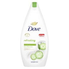 Dove Refreshing Cucumber & Green Tea osvežilen gel za prhanje 450 ml za ženske