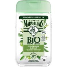 Le Petit Marseillais Bio Organic Certified Olive Leaf Refreshing Shower Gel osvežilen gel za prhanje 250 ml unisex