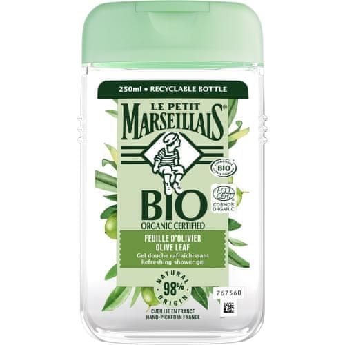 Le Petit Marseillais Bio Organic Certified Olive Leaf Refreshing Shower Gel osvežilen gel za prhanje unisex