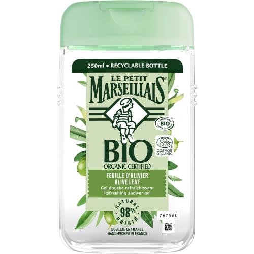 Le Petit Marseillais Bio Organic Certified Olive Leaf Refreshing Shower Gel osvežilen gel za prhanje unisex