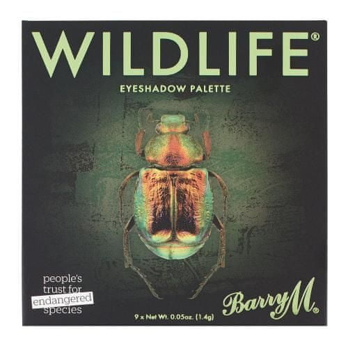 Barry M Wildlife Beetle omejena izdaja paletke senčil za oči 12.6 g