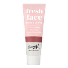 Barry M Fresh Face Cheek & Lip Tint vlažilno in sijoče rdečilo in šminka 2v1 10 ml Odtenek deep rose