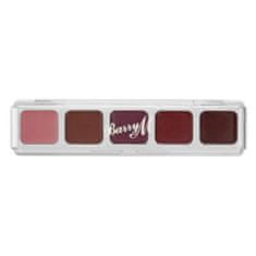 Barry M Cream Eyeshadow Palette paletka kremnih senčil za oči 5.1 g Odtenek the berries