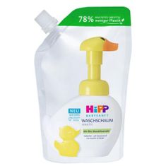 HiPP Babysanft Washing Foam 250 ml nežna kremasta pena za umivanje obraza in rok za otroke