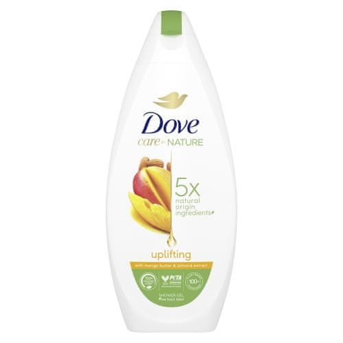 Dove Care By Nature Uplifting Shower Gel vlažilen in negovalen gel za prhanje za ženske