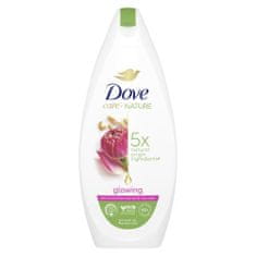 Dove Care By Nature Glowing Shower Gel negovalen in vlažilen gel za prhanje za sijočo kožo 225 ml za ženske