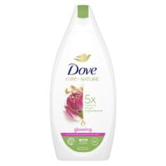 Dove Care By Nature Glowing Shower Gel negovalen in vlažilen gel za prhanje za sijočo kožo 400 ml za ženske