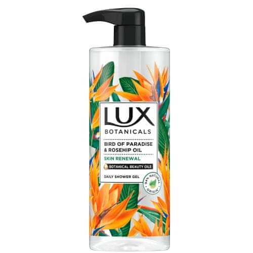 LUX Botanicals Bird Of Paradise & Rosehip Oil Daily Shower Gel pomlajevalni in poživljajoč gel za prhanje za ženske