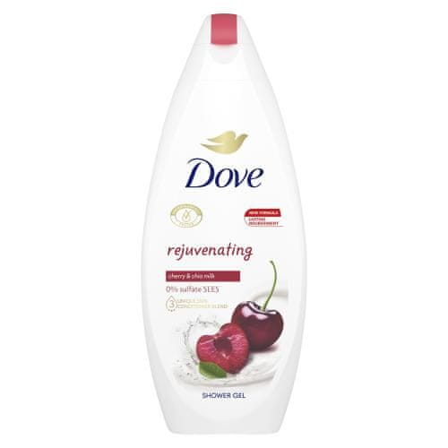 Dove Rejuvenating Cherry & Chia Milk pomlajevalni gel za prhanje za ženske