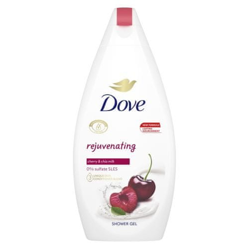 Dove Rejuvenating Cherry & Chia Milk pomlajevalni gel za prhanje za ženske