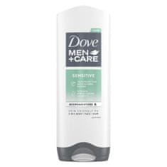 Dove Men + Care Sensitive vlažilen in pomirjajoč gel za prhanje za občutljivo kožo 250 ml za moške