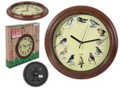 Stenska ura z zvoki ptic
