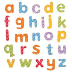 Bigjigs Toys Magnetna barvna abeceda (male črke)
