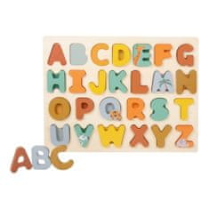 Small foot by Legler Mali Safari Safari abeceda za vstavljanje sestavljanke