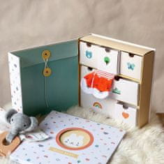 Petitcollage spominska škatla za novorojenčke
