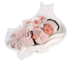 Llorens Obleka za lutko dojenčka NEW BORN velikost 43-44 cm