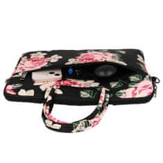 MG Wonder Briefcase torba za prenosnik 15-16'' black and roses