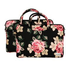 MG Wonder Briefcase torba za prenosnik 15-16'' black and roses